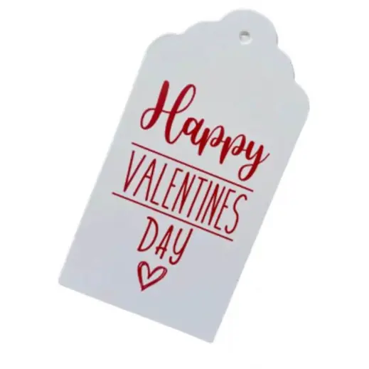 Valentines Day Gift Tag - Pack Of 10