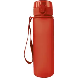 600ml Frosted Cylinder Water Bottle