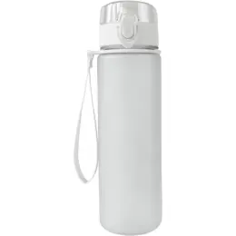 600ml Frosted Cylinder Water Bottle