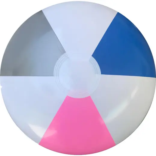 50cm Tri-Tone Colour Beach Ball