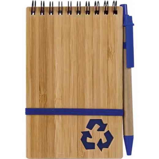 Bamboo Notebook With Pen