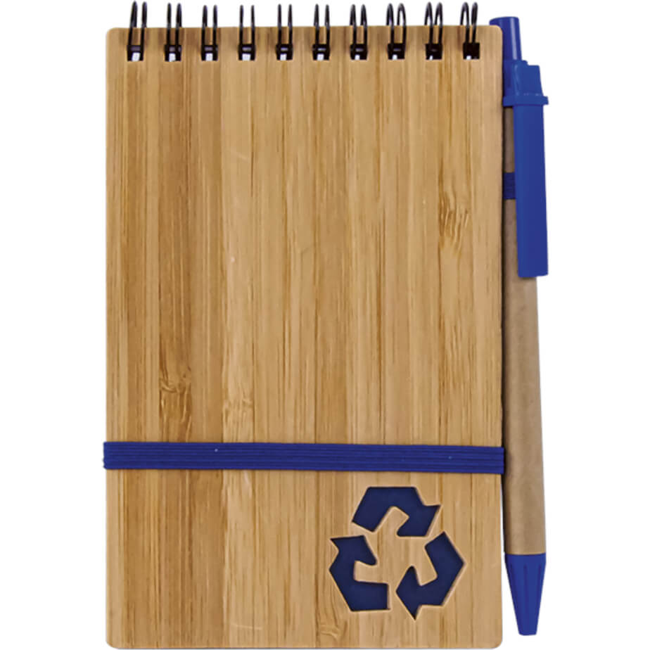 Bamboo Notebook With Pen