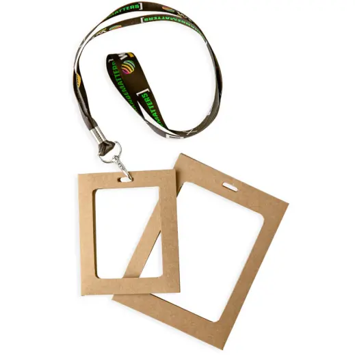Kraft Paper Name Card Holders