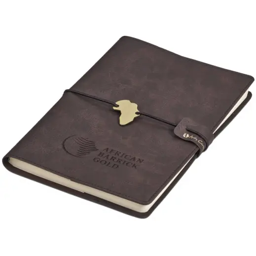 Andy Cartwright Afrique Cowskine A5 Soft Cover Notebook