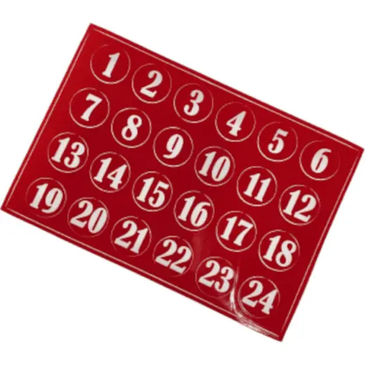 Advent Stickers