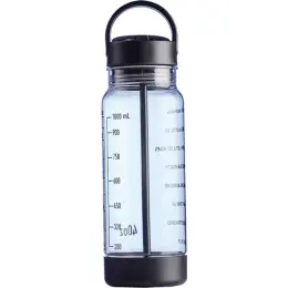 1L Torrent Water Bottle With Straw