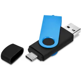 Shuffle Gyro Black Flash Drive - 8GB