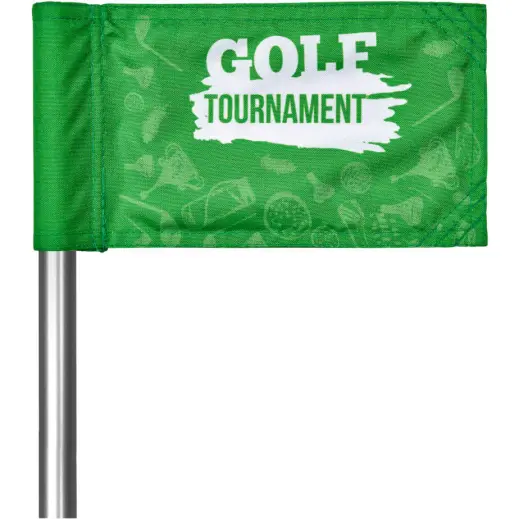 Hoppla Putting Green Flag