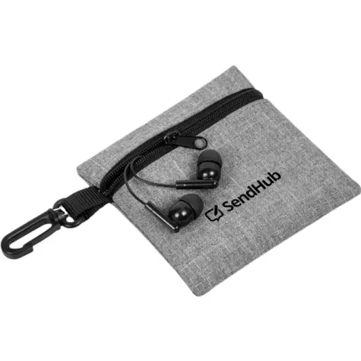 Echo Earbuds In Pouch Branded