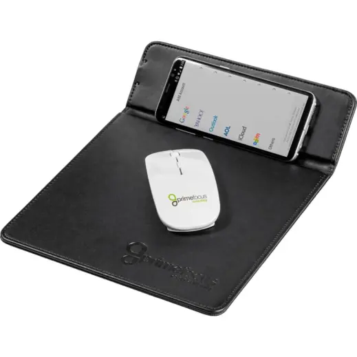 Ashburton Mouse Pad With Wireless Charger Branded