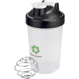 Altitude Shake & Burn Plastic Protein Shaker Black Display Image