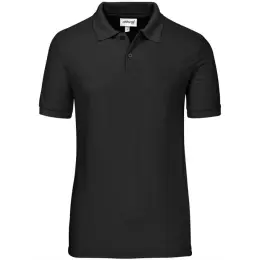 Mens Everyday Golf Shirt Black Front