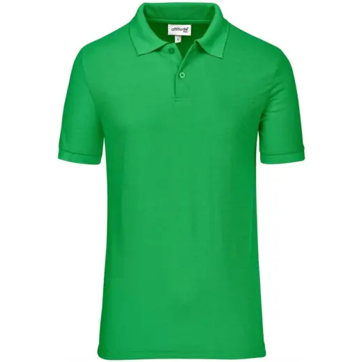 Mens Everyday Golf Shirt Lime Front