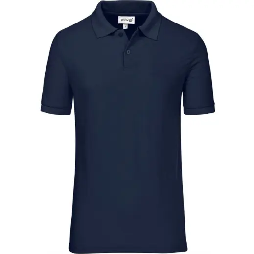 Mens Everyday Golf Shirt Navy Front