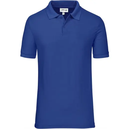 Mens Everyday Golf Shirt Royal Front