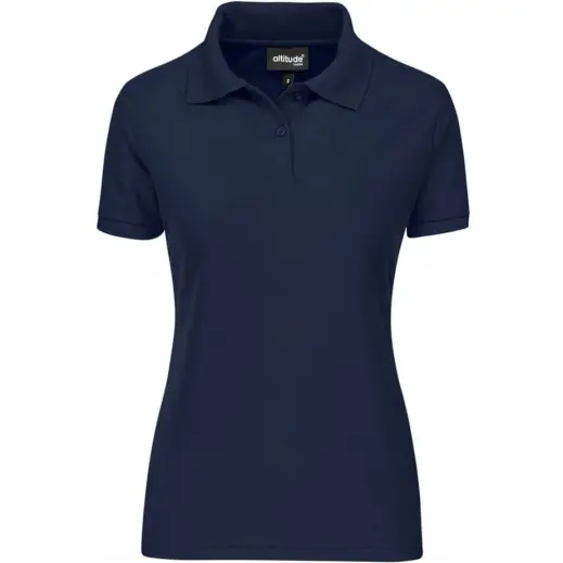 Ladies Everyday Golf Shirt Navy Front