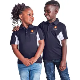 Kids Championship Golf Shirt Model Image