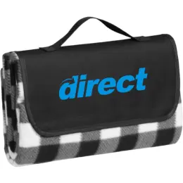 Altitude Everglades Picnic Blanket Black Front Branded Image