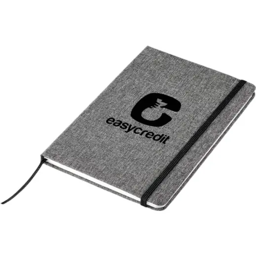 Altitude Hemingway A5 Hard Cover Notebook Grey Branded