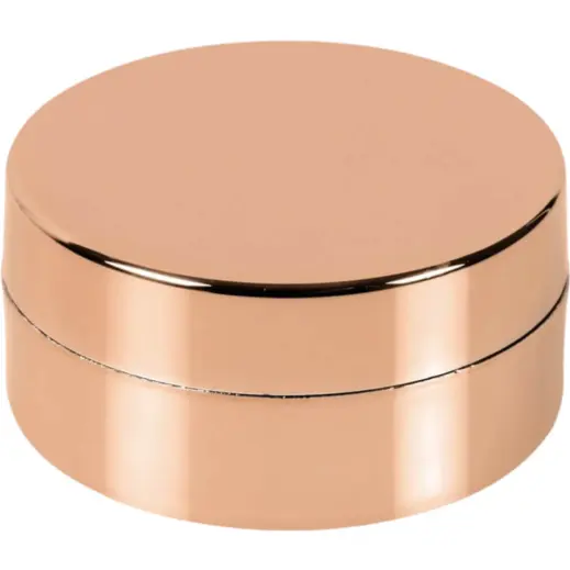 Glamorous Disc Lip Balm Rose Gold Closed