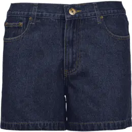 Bundu Denim Shorts Blue Front