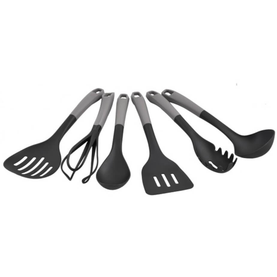 6-Piece Kitchen Utensils & Rotating Stand Utensils