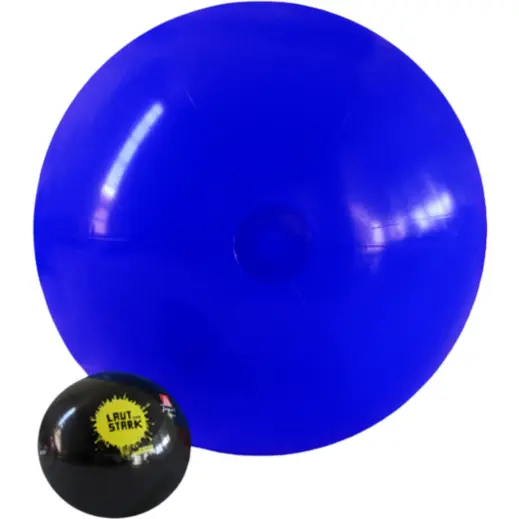 1.5m Plain Beach Ball Dark Blue