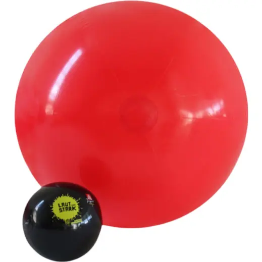 1.5m Plain Beach Ball Red