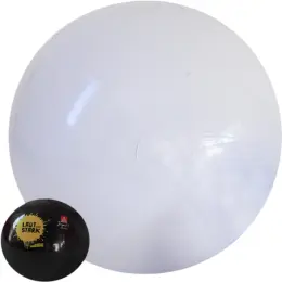 1.5m Plain Beach Ball White