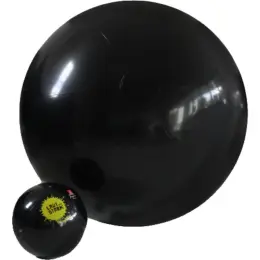 1.5m Solid Black Beach Ball