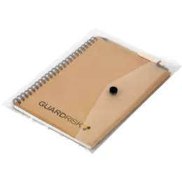 Eco-Logical A5 Notebook & Pen Pouch Branded Image