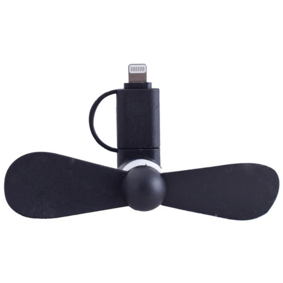 Cellphone Fan Black Fan