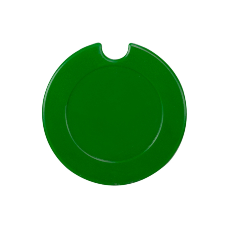 Round License Disc - Emerald Green