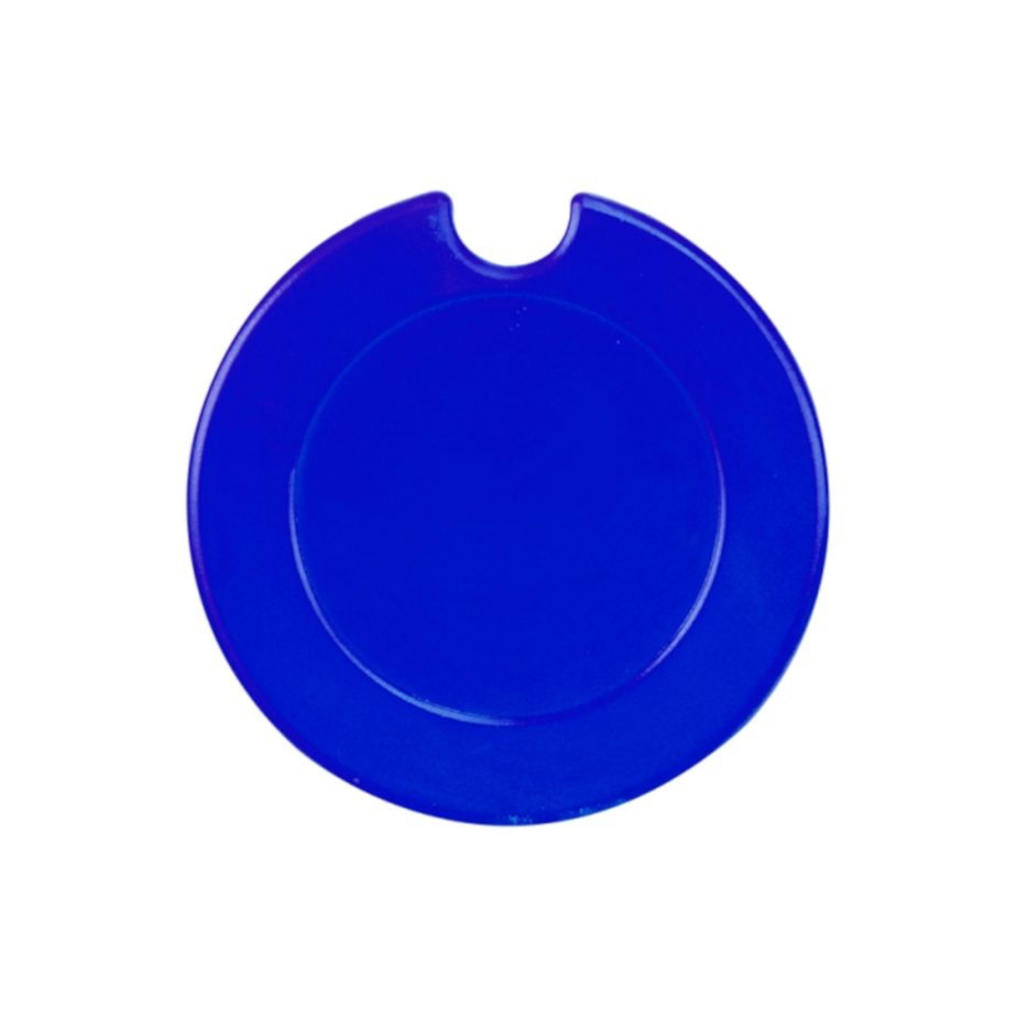 Round License Disc - Royal Blue