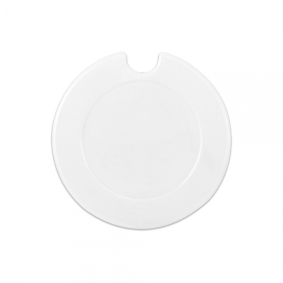 Round License Disc - White