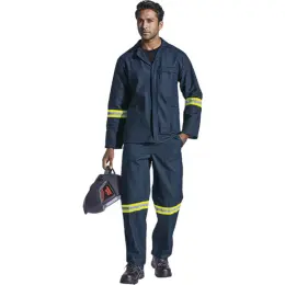 Barron Budget 100 Cotton Conti Suit with Reflective Model Image