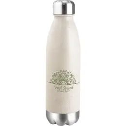 Okiyo Kimi Wheat Straw Water Bottle Branded Image