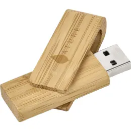 Okiyo Bakemono Bamboo Flash Drive Branded Image