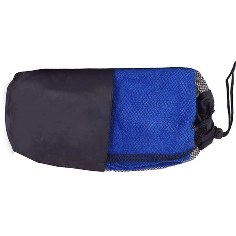 Gym Towel & Carry Bag Blue Bag
