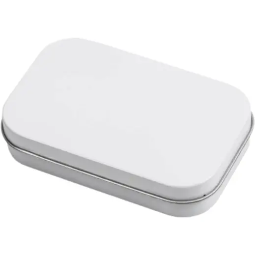 Trek Mini First Aid Kit Tin Unbranded Solid White