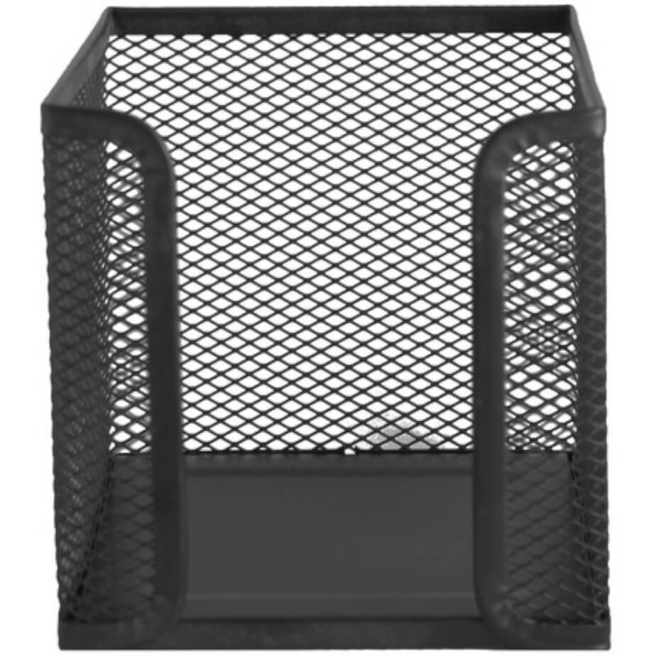 Wire Mesh Paper Cube Holder Front