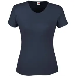 Ladies California T-Shirt Navy Front