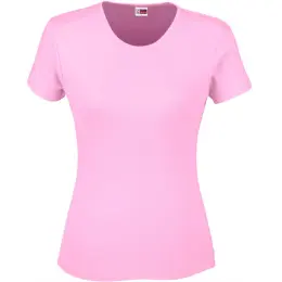 Ladies California T-Shirt Pink Front