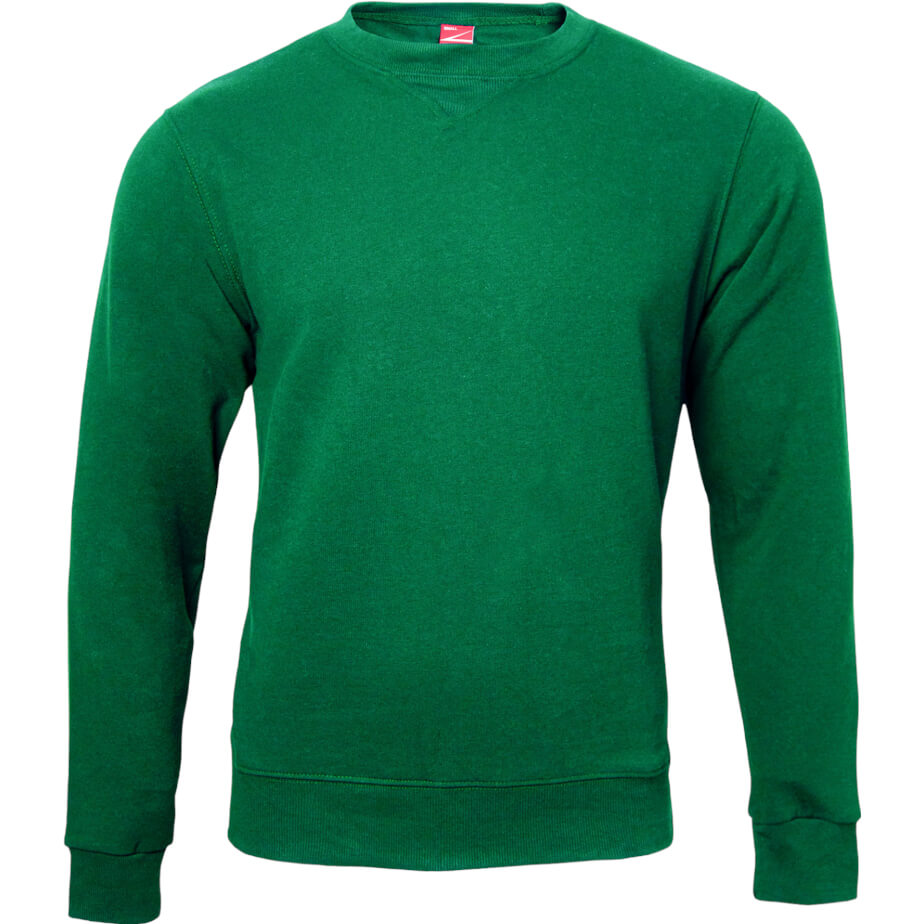FWRD Basic Crew Neck Sweater Emerald Front
