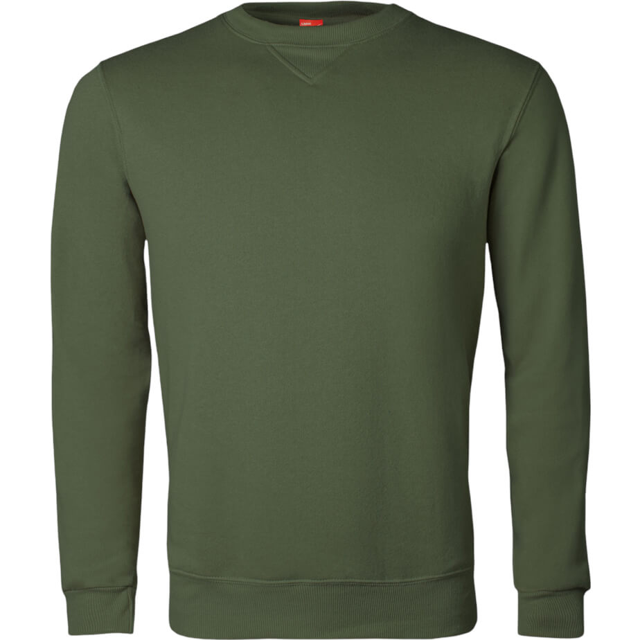 FWRD Basic Crew Neck Sweater Olive Front