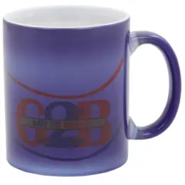 Heat Change Sublimation Mug Blue Changing