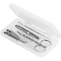 Altitude Prima Donna 4-Piece Manicure Set Case Open Image