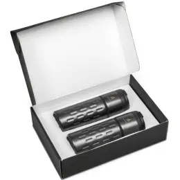 Serendipio Binary One Drinkware Gift Set Branded Image