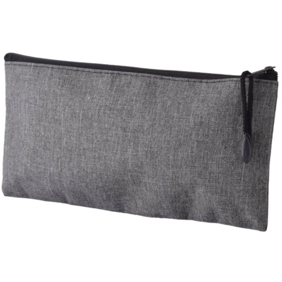 Denim Pencil Case Grey Angle