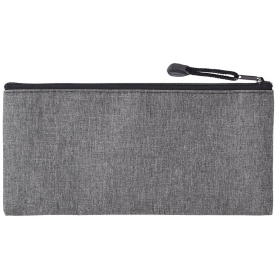 Denim Pencil Case Grey Front